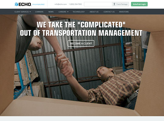 Echo.com Website